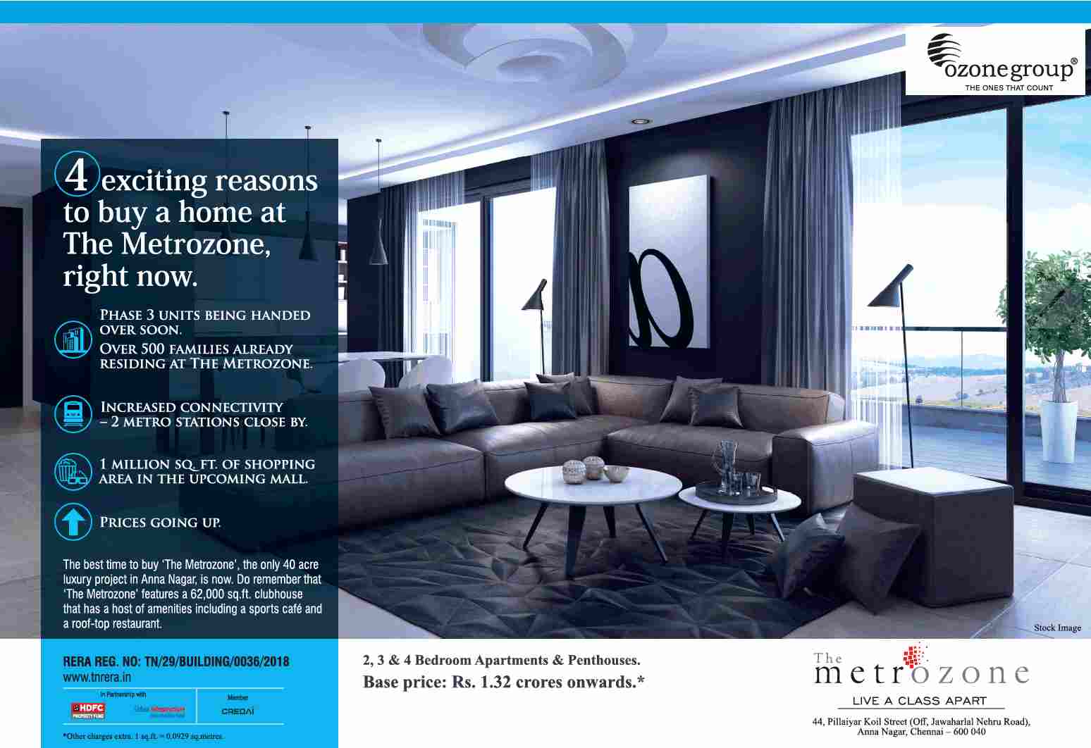 4 exciting reasons to buy a home at Ozone The Metrozone in Chennai Update